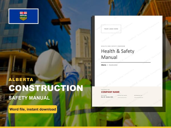 Alberta Construction Safety Manual