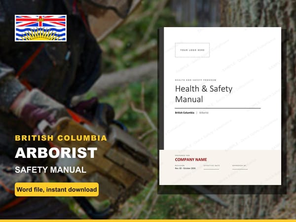 British Columbia Arborist Safety Manual