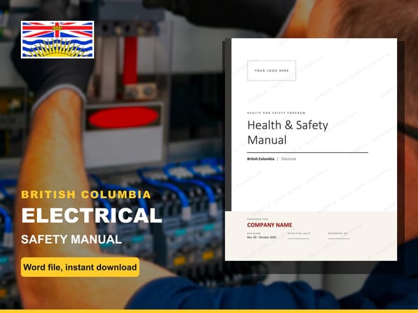 British Columbia Electrical Safety Manual