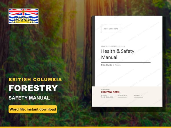 British Columbia Forestry Safety Manual