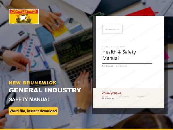 New Brunswick General Industry Safety Manual