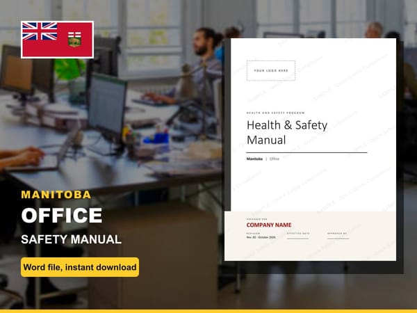 Manitoba Office Safety Manual