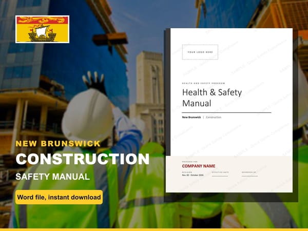 New Brunswick Construction Safety Manual