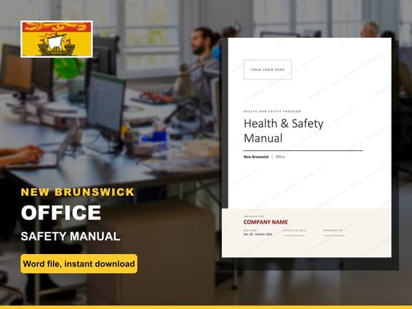 New Brunswick Office Safety Manual