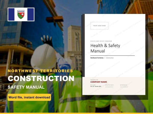 Northwest Territories Construction Safety Manual