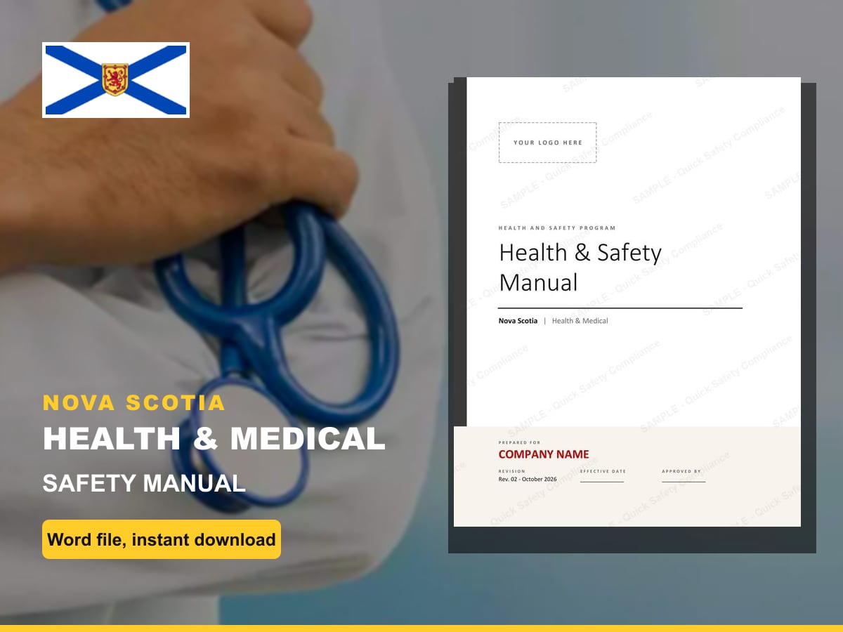 Nova Scotia Health & Medical Safety Manual