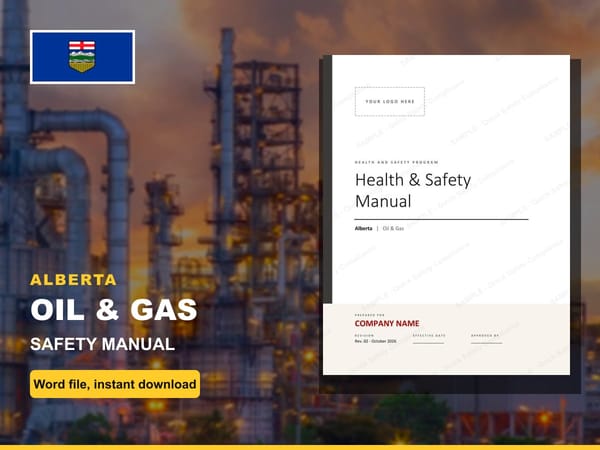 Alberta Oil & Gas Safety Manual