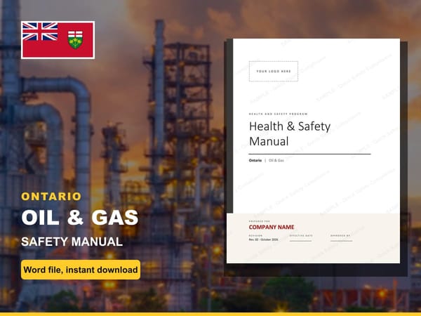 Ontario Oil & Gas Safety Manual