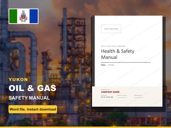 Yukon Oil & Gas Safety Manual
