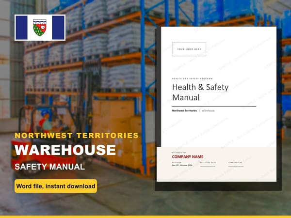 Northwest Territories Warehouse Safety Manual