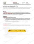 Bullying and Harassment - BC RAVS, page 1 of 2