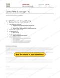 Containers and Storage - BC RAVS, page 1 of 2