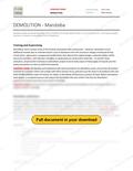 Demolition - Manitoba RAVS, page 1 of 4