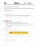 Electrical Utilities - Alberta RAVS, page 1 of 2