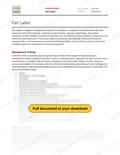 Fair Labor Policy RAVS - ESG, page 1 of 3
