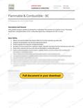 Flammable and Combustible - BC RAVS, page 1 of 2