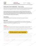 Ground Disturbance - Manitoba RAVS, page 1 of 8