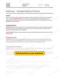 Hydrovac - Canada Industry Practice RAVS, page 1 of 3