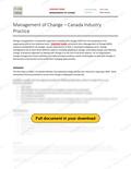 Management of Change - Canada Industry Practice RAVS, page 1 of 3