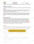 Modern Slavery RAVS - ESG, page 1 of 2