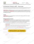Overhead Power Lines - Manitoba RAVS, page 1 of 2