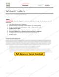 Safeguards - Alberta, page 1 of 1