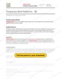 Temporary Work Platforms - BC RAVS, page 1 of 2