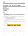 Temporary Work Platforms - Federal RAVS, page 1 of 2