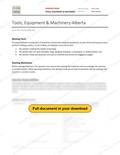 Tools, Equipment & Machinery - Alberta, page 1 of 3