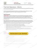 Tree Care Operations - Alberta, page 1 of 5